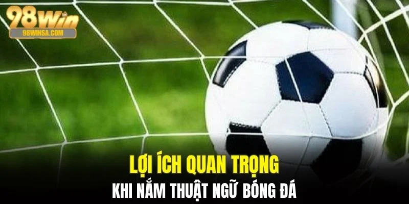 Tổng Hợp Các Thuật Ngữ Bóng Đá 98WIN Không Thể Bỏ Lỡ 2 Lợi ích khi nắm vững những thuật ngữ bóng đá