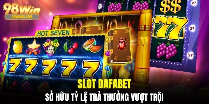 Nổ Hũ Dafabet - Hàng Trăm Slot Game Mới Nổ Mỗi Ngày 3 Slot Dafabet sở hữu tỷ lệ trả thưởng vượt trội